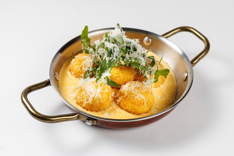 Картофельные крокеты с беконом